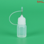 1 tk 5-100 ml t&uuml;hjad plastist pigistatavad vedelikutilguti pudelid n&otilde;ela otsik 10ml