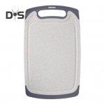 Kahepoolne l&otilde;ikelaud taimne lihal&otilde;ikuslaud soontega, lihtsa k&auml;epidemega, libisemisvastane k&ouml;&ouml;k, mis on toidus&otilde;pradele ja kokkadele h&auml;davajalik Square beež