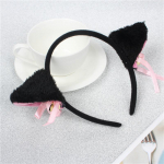 SCIONE Anime armsad kassik&otilde;rvad peav&otilde;ru Kassi peakate Maid Catwoman Cosplay juuksen&otilde;el koos kellukese peapaelaga