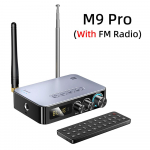 M9/M9Pro Bluetooth helisaatja vastuv&otilde;tja DSP juhtmevaba adapter NFC/AUX/RCA/USB U-ketas/TF/6.5 mikrofon karaoke/koaksiaal/FM raadio M9Pro-FM