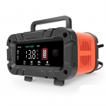 7-segmendiline 10A/5A/6A Auto Mootorratta Laadija 12V/24V Nutikas Laadija Liitium AGM GEL Pliihappe LiFePO4 Aku Laadija Autole EU Plug