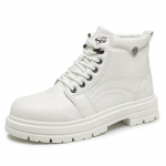 Meeste mood Korea vabaajasaapad kevad-s&uuml;gis uus mitmek&uuml;lgne paksu tallaga libisemiskindel mugav nahast saapad meeste kingad 44