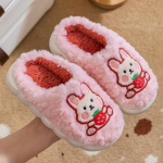 Sussid Laste Sussid Talv Uued Multikad Mugavad T&uuml;druku Kingad Libisemiskindlad Soojad Kodu Puuvillased Kingad Armsad Poiste Sussid Sussid Naine 28 29 insole17CM roosa