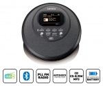 Lenco CD-500BK - CD-m&auml;ngija raadio, Bluetoothi ja DAB+/FM-ga, Lenco must