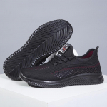 2025 uus mood vabaajajalatsid mugavad naiste hingavad libisemiskindlad tossud meeste v&otilde;rgust lamedap&otilde;hjalised kingad 39 must hall v&auml;rv