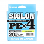 Sunline PE Line X4 Siglon 300M PE 1.2 20LB laimiroheline (0741)