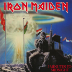 7-tolline plaat IRON MAIDEN - 2 Minutes To Midnight EMI5489 EMI 1984 UK Rock Kasutatud