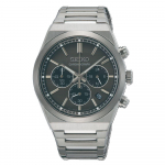 SEIKO kvartsist KRONOGRAAF Safiir Roostevabast terasest Meeste k&auml;ekell SSB455P1 hall