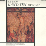LP plaat WILHELM EHRMANN, WESTPHALIAN CHOIR, - Bach: Kantaat nr. 4 ``Kristus on cha OC7210KT CANTATE Jaapan Klassikaline Kasutatud