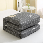 Thickened Cotton Wool Mattress Quilt for Dorms - 10 Jin, Suitable for Spring, Autumn, Winter 0.9m x 2.0m