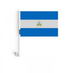Drapeau &ndash; mitmev&auml;rviline &ndash; Nicaragua &ndash; 10 t&uuml;kki &ndash; 14 x 21 cm &ndash; pol&uuml;ester