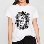 Naiste stiilne multikas suvine p&auml;evalilletr&uuml;kiga daami T-s&auml;rk Valge top T-s&auml;rk Graafiline naiste l&uuml;hikeste varrukatega T-s&auml;rgid S valge