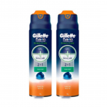 Gillette Fusion ProGlide Sensitive 2-in-1 Pure Sport Raseerimisgeel &mdash; 170 g (pakis 2)
