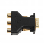 VGA Rca Adapter 3Rca Video Emane HD 15 Pin VGA Konverteri komponent Adapter