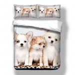 3D voodipesu Armas koer lemmikloomaprindiga &Uuml;he- ja kahekohaline tekikott Komplekt Twin Full Queen King Suurusega Voodipesu Komplekt lapsele poisile t&uuml;drukule Koduvoodi AU Single 140x210cm