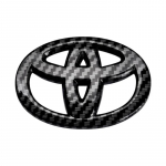 ABS Auto Rooli Keskmise Embleemi Kleebis Tarvikud TRD Toyota Crown Reiz Corolla Prada Alphard Yaris Camry GT86 jaoks