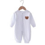 Karu vasts&uuml;ndinud kombinesoon Puuvillane s&uuml;gis, kevad, beebi, v&auml;ikelaps, t&uuml;drukud, poisid, riided, &uuml;hes t&uuml;kis lastele m&otilde;eldud riided koduseks vaba aja veetmiseks 59cm