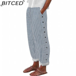 BITCED Naiste mood vabaaja &uuml;hev&auml;rvilised tr&uuml;kimustriga p&uuml;ksid ja kapriisp&uuml;ksid XXXXXL