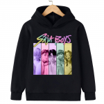 Talvine Uus Saja Poiste B&auml;nd Kapuutsiga Dressipluus Kpop Kurat Pop Kuradi K&uuml;tt Inspireeritud Film Unisex Kvaliteetne Moekas Pealisr&otilde;ivas 140cm