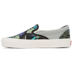 Vans OG Classic Slip-On LX Parrot Hawaiian - Must Unisex Treeningskorvid Roheline VN0A45JK4KX 44.5