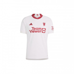 Adidas Manchester United 23/24 &Ouml;koloogiline Vabaaja Jalgpallis&auml;rk Meeste S&auml;rk Pilvevalge IP1741