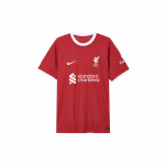Nike Liverpool 2023/24 Hooaeg Koduv&auml;ljaku M&auml;ngija Versioon Laine Prindiga Logo &Uuml;mmarguse Kaelusega Jalgpalli S&auml;rk Meeste Topid Punane Valge DX2618-688 XXL