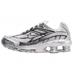 Nike Meeste Shox Ride 2 Metallik Plaatin &Uuml;likerged Unisex Tossud Hall Valge Must IB8174-100 40.5