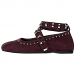 Zara Mugavad Moodsad Trendikad Minimalistlikud Suede Vabaaja Kingad Naiste Kingad Punakaslilla 11562410022 39