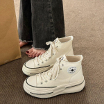 Kevad ja s&uuml;gis Uued, kergesti sobitatavad vabaaja naiste l&otilde;uendist kingad &Uuml;li&otilde;pilaste paksu p&otilde;hjaga platvormkingad K&otilde;rgust suurendavad hingavad naiste kingad 40