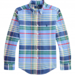 Polo Ralph Lauren Vabaajas&auml;rk Ruuduline Flanellkrae Pikkade varrukatega Lapsed Laste s&auml;rgid 323979315-003 XL
