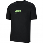 Nike FW25 Just Do It &Uuml;mmarguse kaelusega Vabaaja kootud pullover Tennise l&uuml;hikeste varrukatega T-s&auml;rk Meeste pealisr&otilde;ivad IV6814-010 S