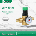 Honeywell messingist topeltliitmikuga r&otilde;hualandusventiil vee stabiliseerimiseks DN15