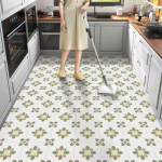 Pleki- ja &otilde;likindel k&ouml;&ouml;givaip kodu PVC-nahast vaip Ameerika retro r&otilde;du p&otilde;randamatt suur ala pestavad libisemiskindlad vaibad 100x160cm