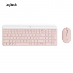 Logitech MK470 Slim juhtmevaba klaviatuuri ja hiire komplekt roosa
