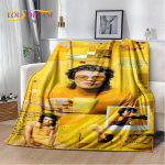 Joe Keery Steve Harrington Pehme Pl&uuml;&uuml;sist Tekk, Flanellist Tekk Visketekk Elutoa Magamistoa Voodi Diivani Pikniku Katteks Lastele 50x60in