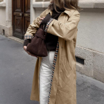 2025 Uus Vabaaja T&ouml;&ouml;le K&auml;imise Stiilis Tuulejope &Uuml;lipikk Ruuduline Spleissinguga Rev&auml;&auml;riga Tuulejope Jakk Naistele S khaki