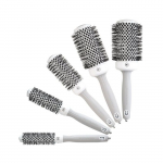 Olivia Garden - Brosse Expert Blowout Shine White & Grey valge