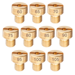 Peaotsikud Jetsetmoto 10 suurust komplekt, Mikuni &uuml;mmargune/suur [8x9] Peaotsikute komplekt #60#65#70#75#80#85#90#95#100#105 &Uuml;lem&auml;&auml;rased