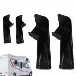 Matkaauto vihmaveerenn, Katuser&ouml;&ouml;pa vihmaveerennid | Pikk versioon pikendatud haagistele ja matkaautodele 4 pieces must