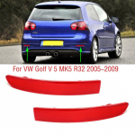 Tagumise kaitseraua suunatule helkur ja udutule kate VW Golf V 5 MK5 R32 2005 2006 2007 2008 2009 jaoks 1pc left