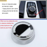 Auto multimeedia nupu nupu katte sisemus BMW X1 F48 X3 F25 X4 F15 X5 F15 X6 F16 1 2 3 4 5 seeria F10 F20 F30 jaoks 7 Buttons Silver