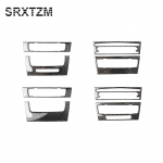 S&uuml;sinikkiust riba kliimaseade CD-paneeli dekoratiivkatte trimmimine, automaatne 3d kleebis BMW E90 3-seeria jaoks Without Navigation b