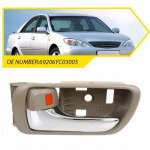 for 37408 Toyota Camry Interior ide Handle Door Beige Chrome lEFT 1pc