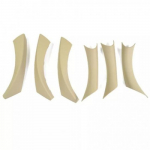 6 pcs Inner Door Panel Handle Pull Interior Trim Cover For BMW E90 06-11 Beige