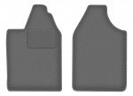 Dywaniki samochodowe welurowe grafitowe do: Aixam City microcar (2015-)