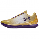 Under Armour Curry 1 Low Flotro Reign Rose PE Korvpallijalatsid Meeste toss Kuldne Lilla 3028862-700-1 43