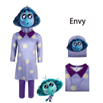 Multikas Animesis Inside Out 2 R&otilde;&otilde;m Cosplay Kost&uuml;&uuml;m Poistele T&uuml;drukutele R&otilde;ivakomplekt Maskiga Halloweeni S&uuml;nnip&auml;evapeo Cosplay Kombinesooni Komplekt 120 blue