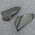 ZX6R Mootorratta tiivakesed Kawasaki Ninja 636 ZX-6R 2009 -  2024 2025 Eesmise voolunduskate Aerod&uuml;naamiline tiib ZX 6R Glossy Carbon