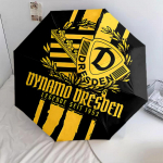 1 tk automaatselt kokkupandav vihmavari - SG Dynamo Dresdeni muster, kaasaskantav ja kokkupandav disain 8 soontega, j&otilde;ulu- ja s&uuml;nnip&auml;evakingitused mitmev&auml;rviline