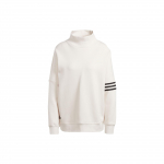 Adidas Originals Adicolor Neuclassics Kampsun Kolm triipu V&auml;rviplokk K&otilde;rge kaelus L&otilde;tv l&otilde;ige Spordip&uuml;ksid Pikkade varrukatega Kolledži dressipluus Naiste kampsun II8066 M-L